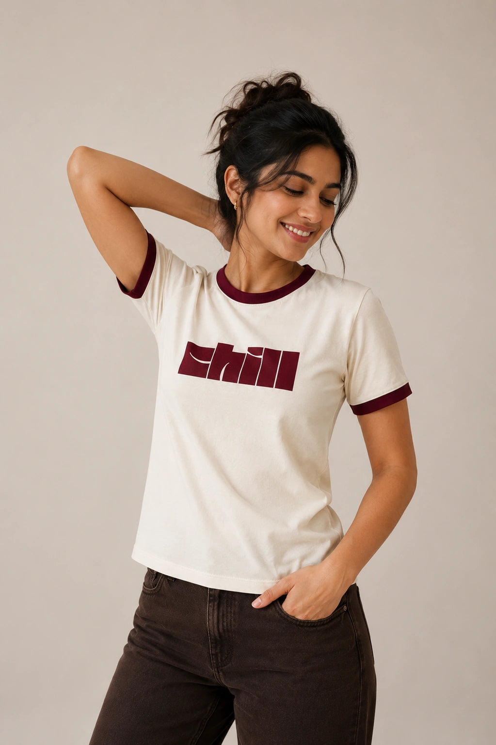 Chill Unisex Ringer Tee