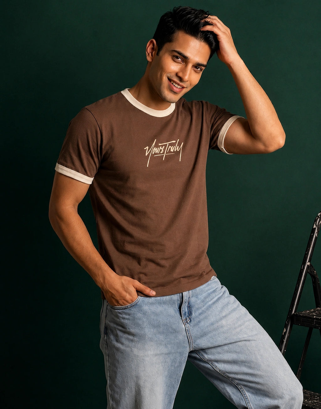 Yours Truly Unisex Ringer Tee