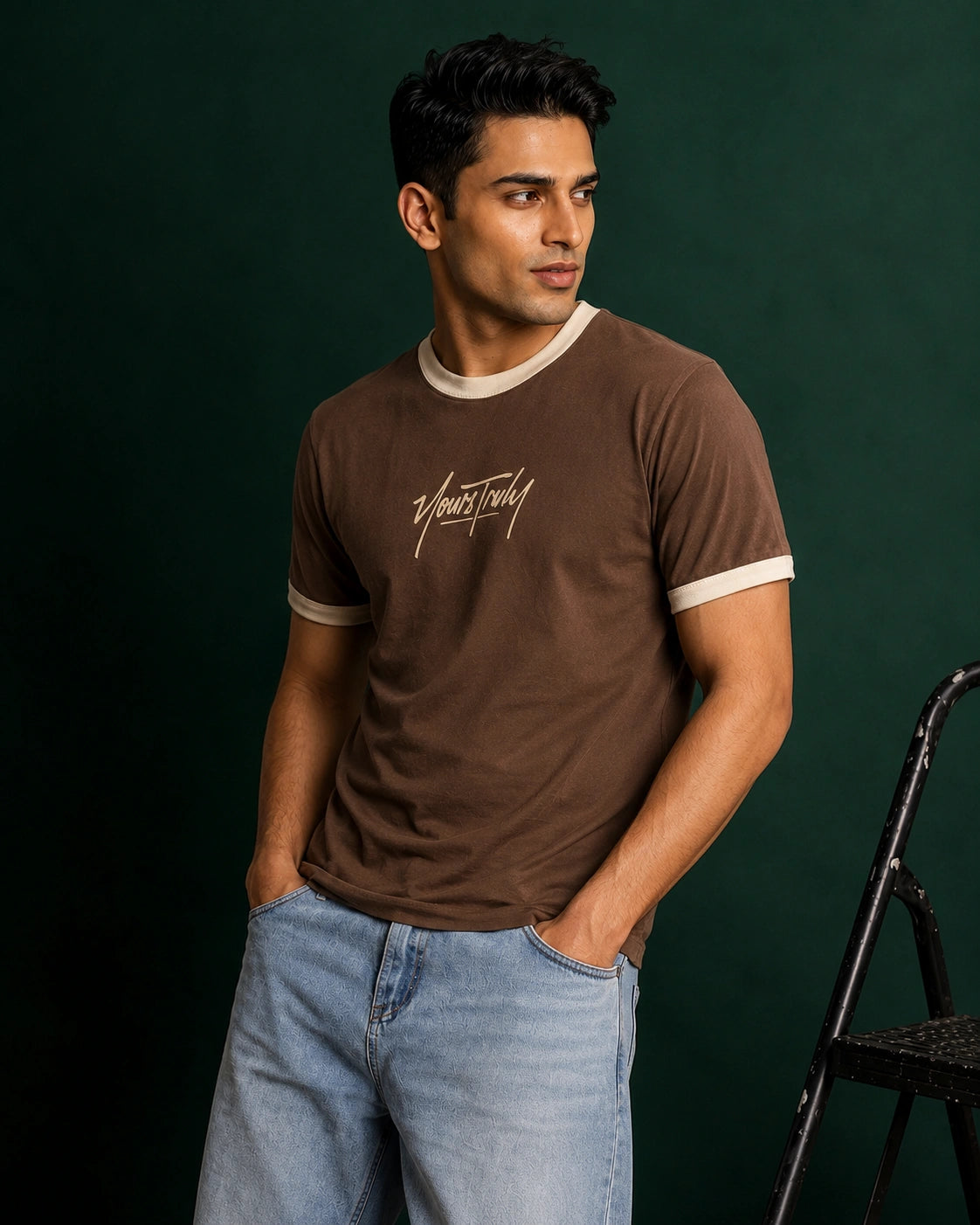 Yours Truly Unisex Ringer Tee