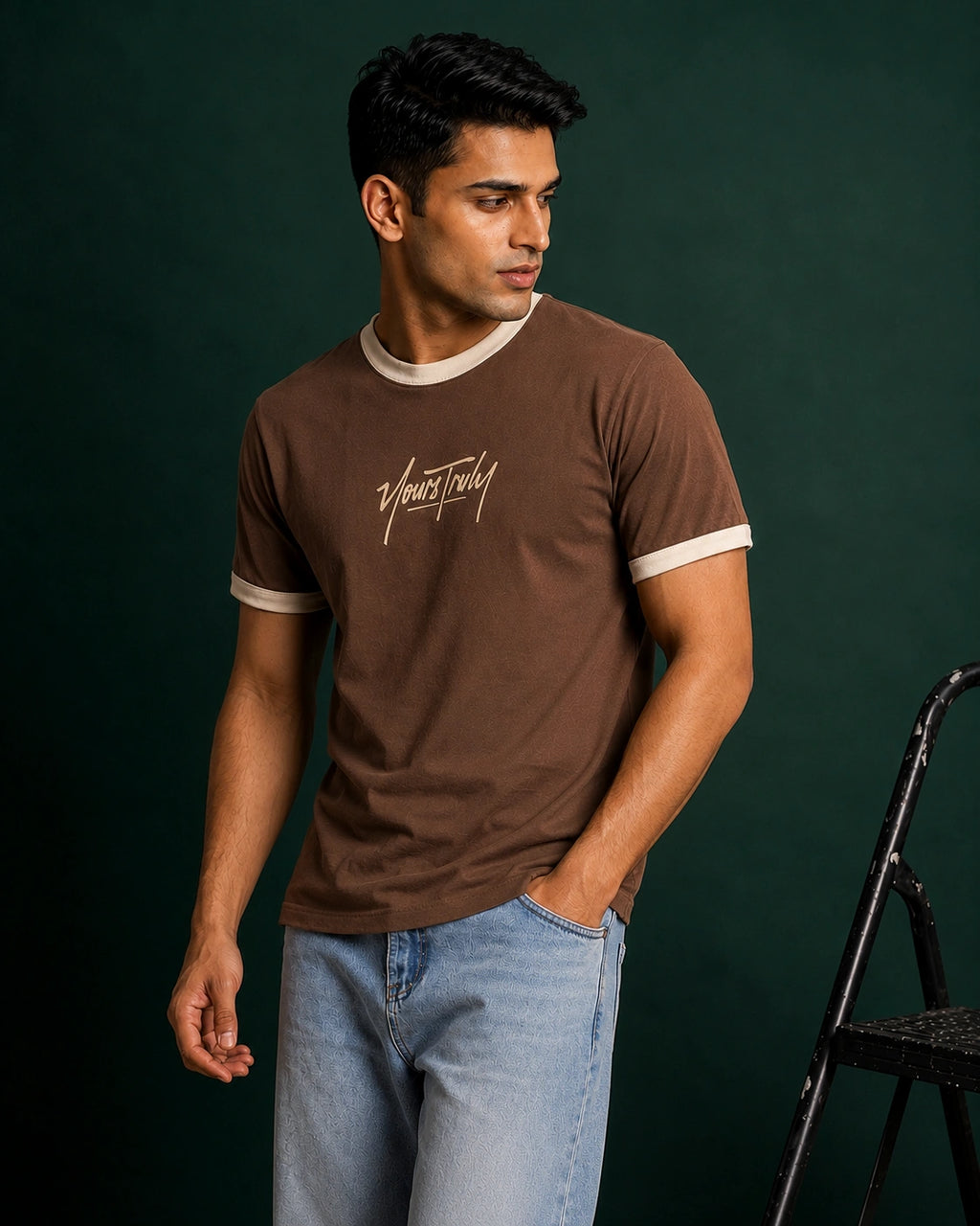 Yours Truly Unisex Ringer Tee