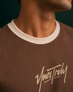 Yours Truly Unisex Ringer Tee