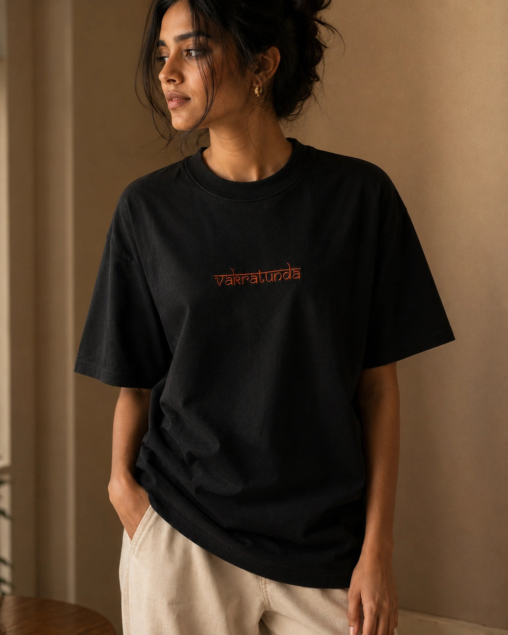 Vakratunda Unisex Oversized Tee