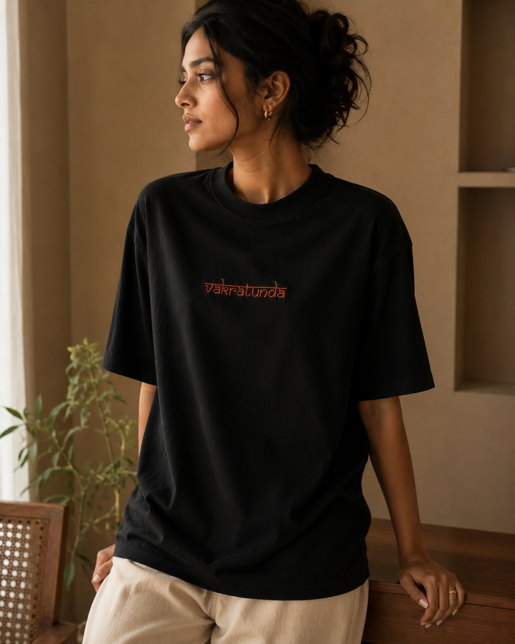 Vakratunda Unisex Oversized Tee