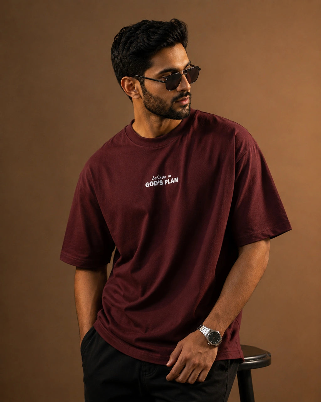 God's Plan Unisex Oversized Tee
