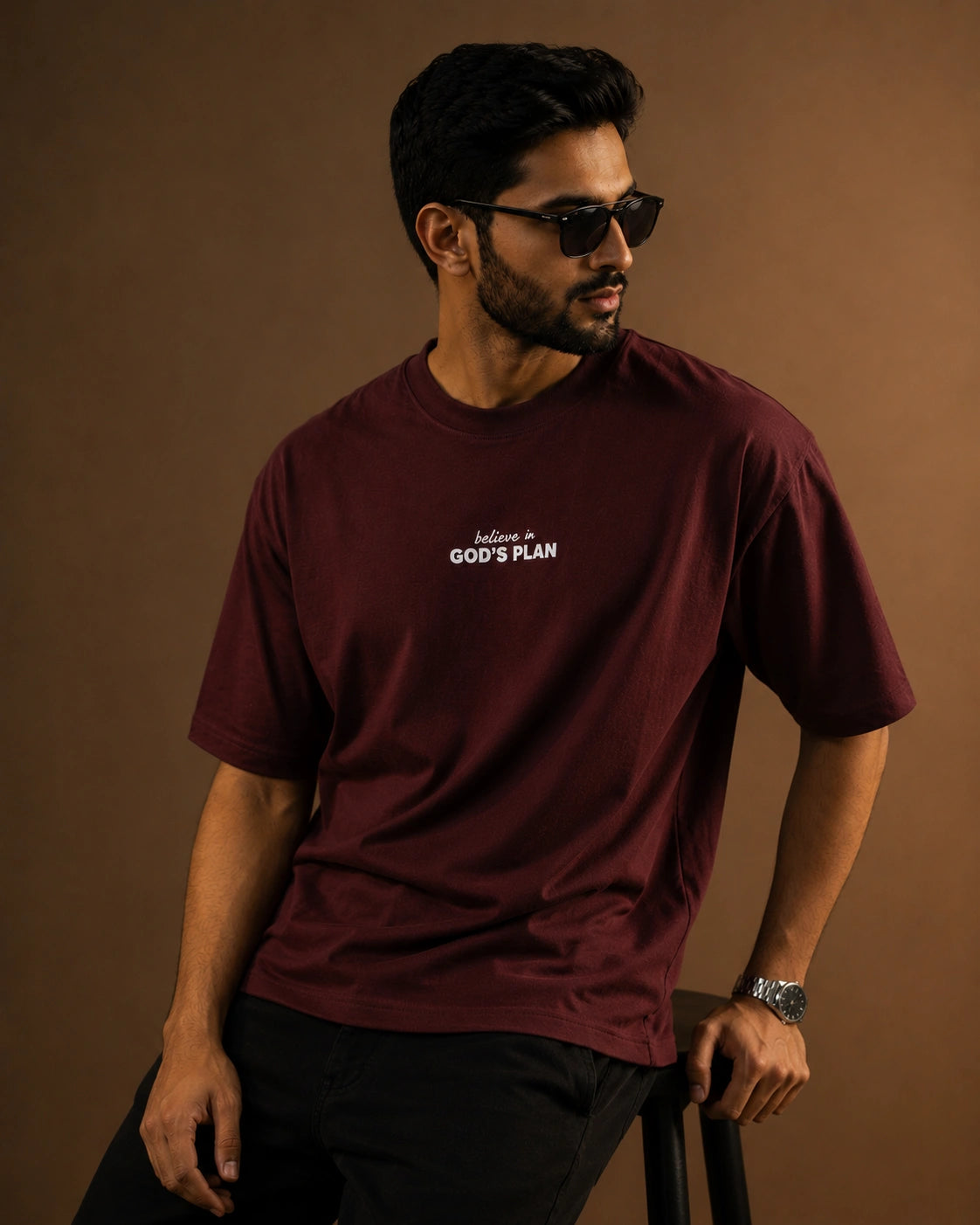 God's Plan Unisex Oversized Tee