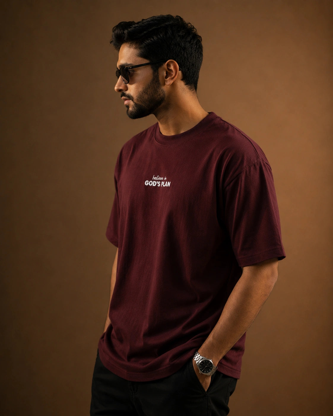God's Plan Unisex Oversized Tee