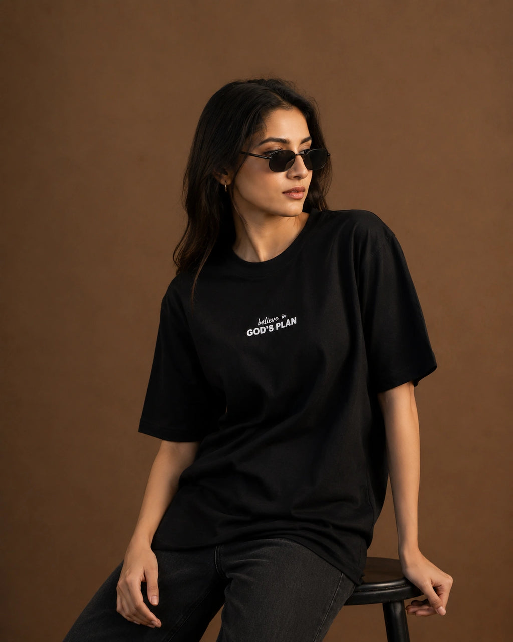 God's Plan Unisex Oversized Tee