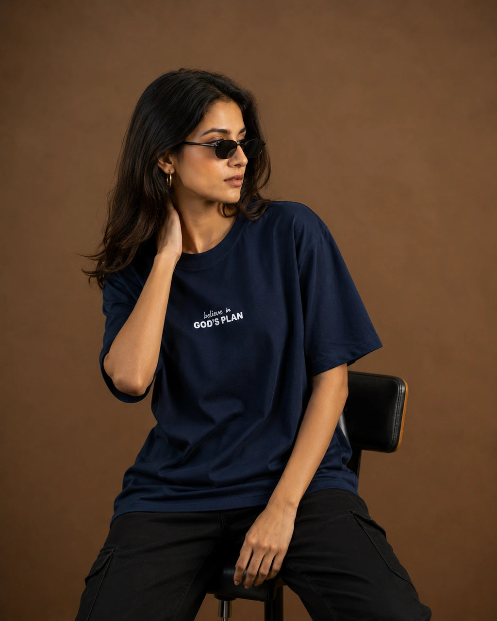 God's Plan Unisex Oversized Tee
