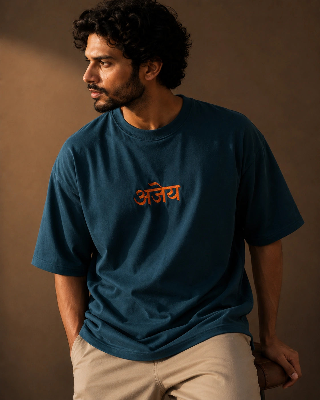 Ajey Unisex Oversized Unisex Tee