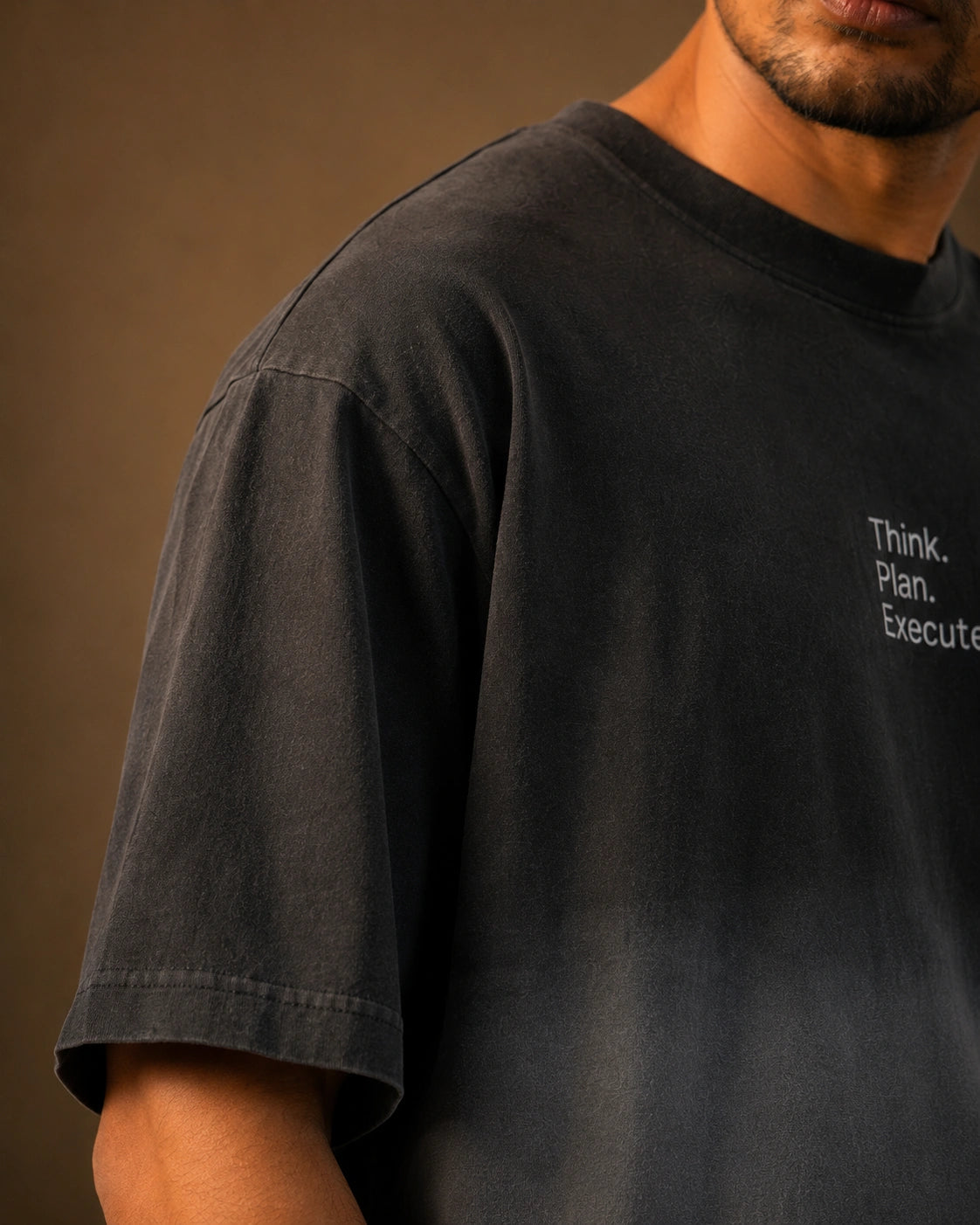Think. Plan. Execute. Ombre Washed Unisex Tee