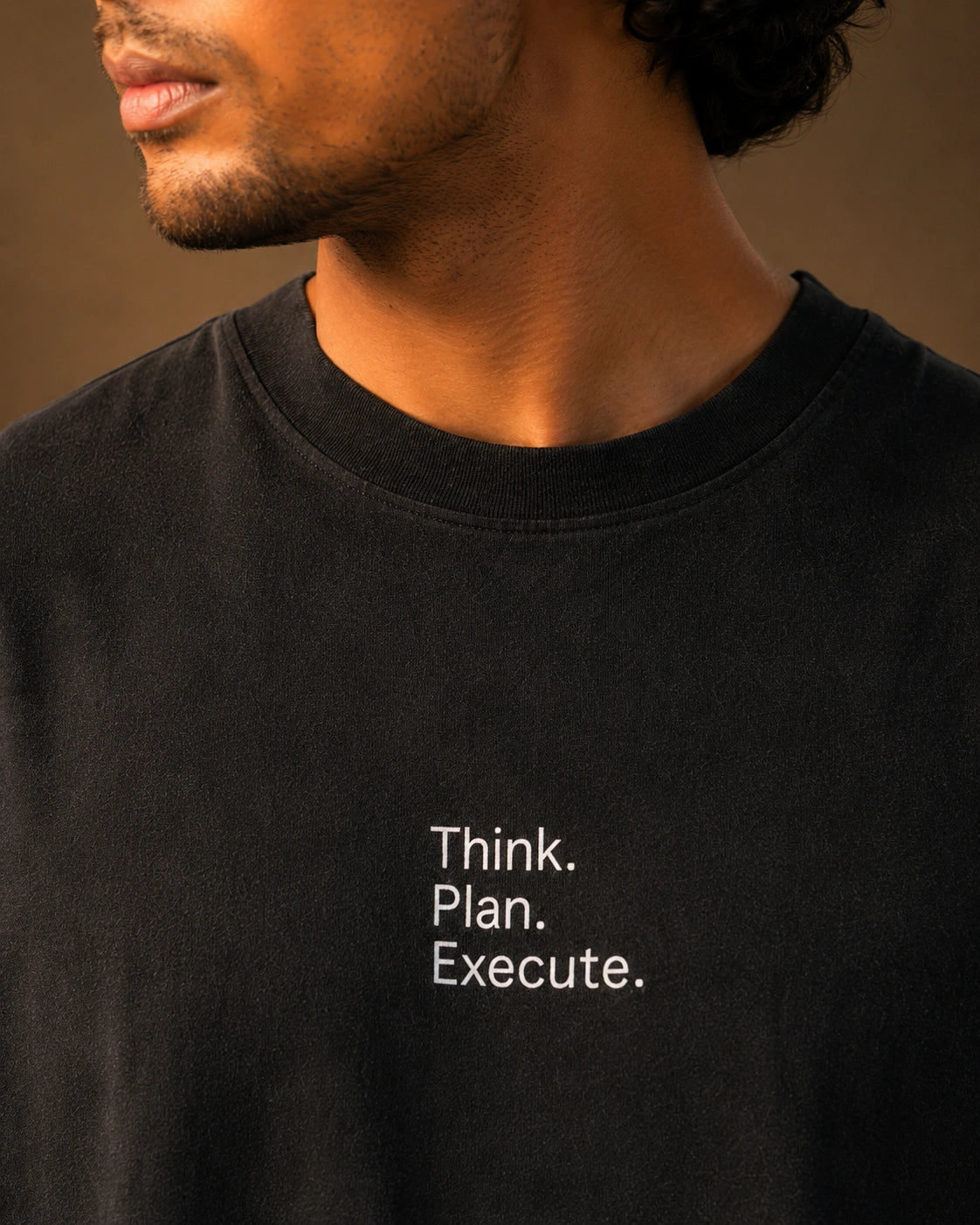 Think. Plan. Execute. Ombre Washed Unisex Tee