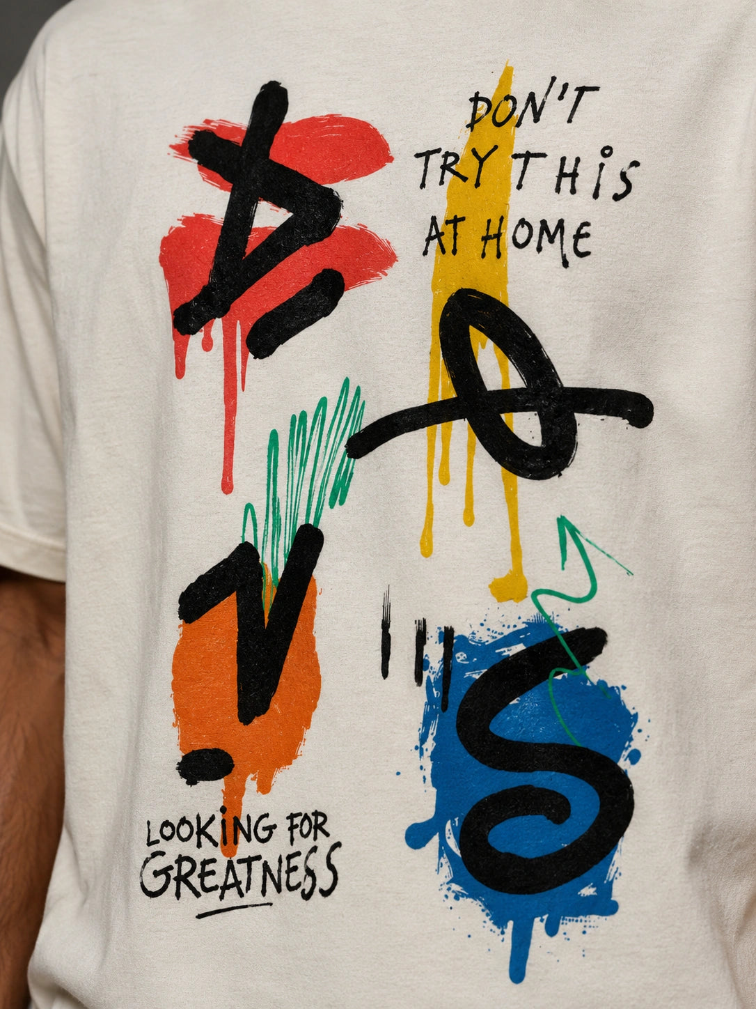 Looking for Greatness Unisex Oversized Tee
