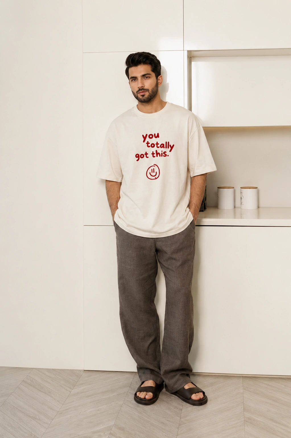 You Got this Unisex Terry Oversized Tee