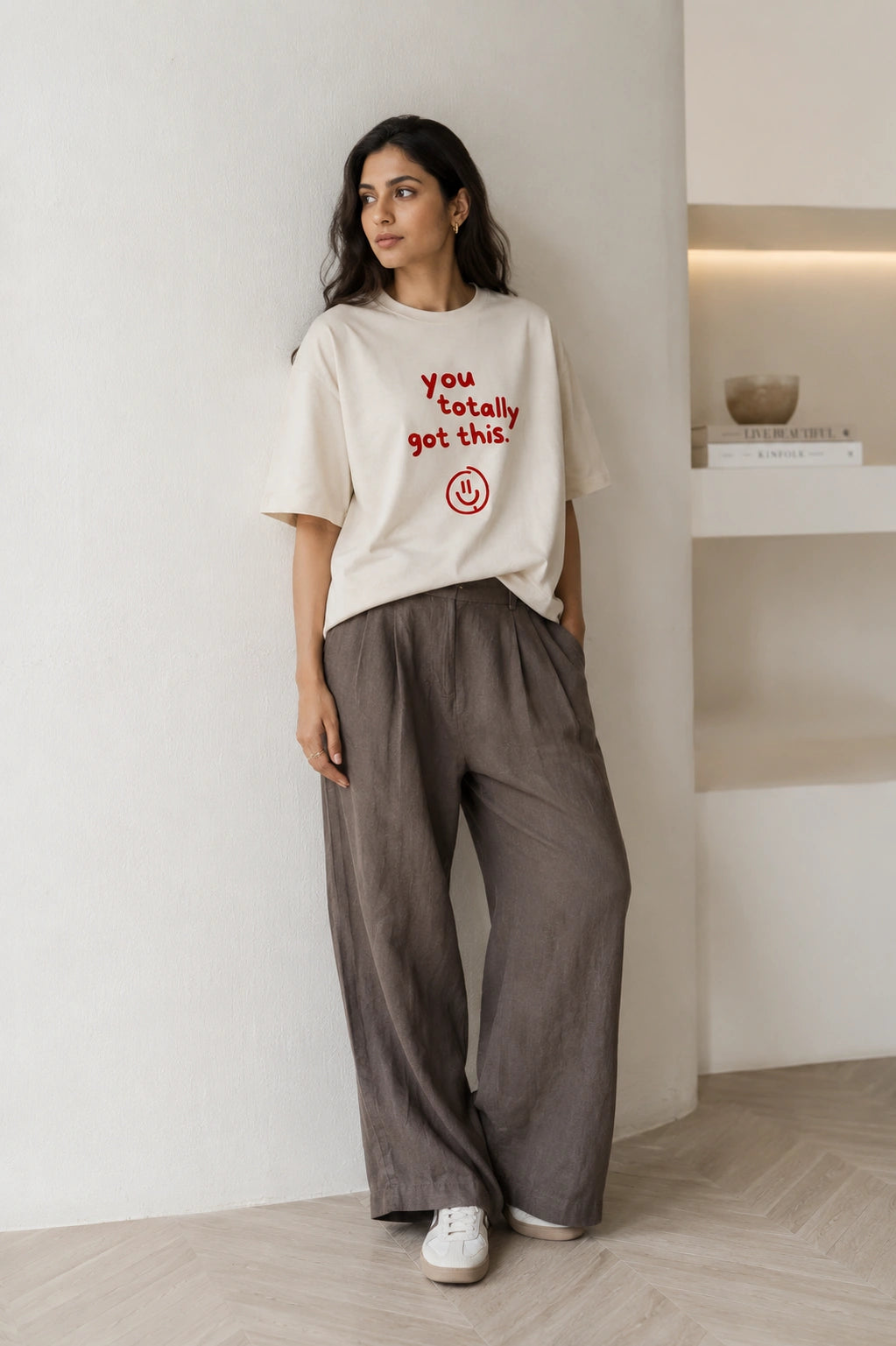 You Got this Unisex Terry Oversized Tee