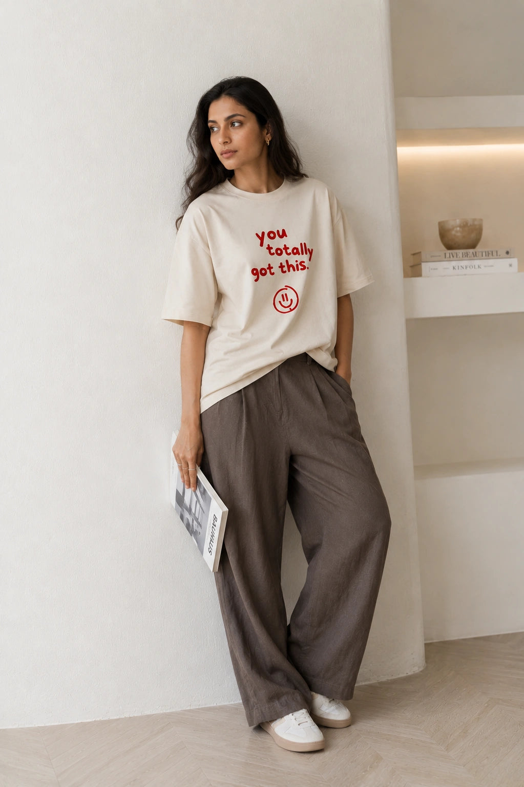 You Got this Unisex Terry Oversized Tee
