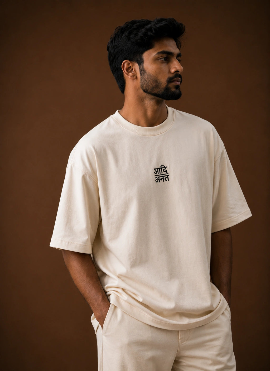आदि अनंत Unisex Terry Oversized Tee