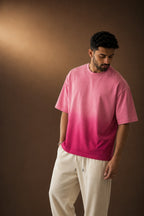 Pink Ombre Washed Unisex Tee