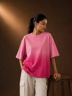 Pink Ombre Washed Unisex Tee