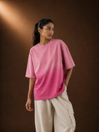 Pink Ombre Washed Unisex Tee