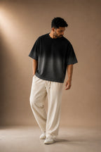 Black Ombre Washed Unisex Tee
