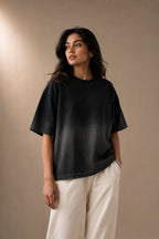 Black Ombre Washed Unisex Tee