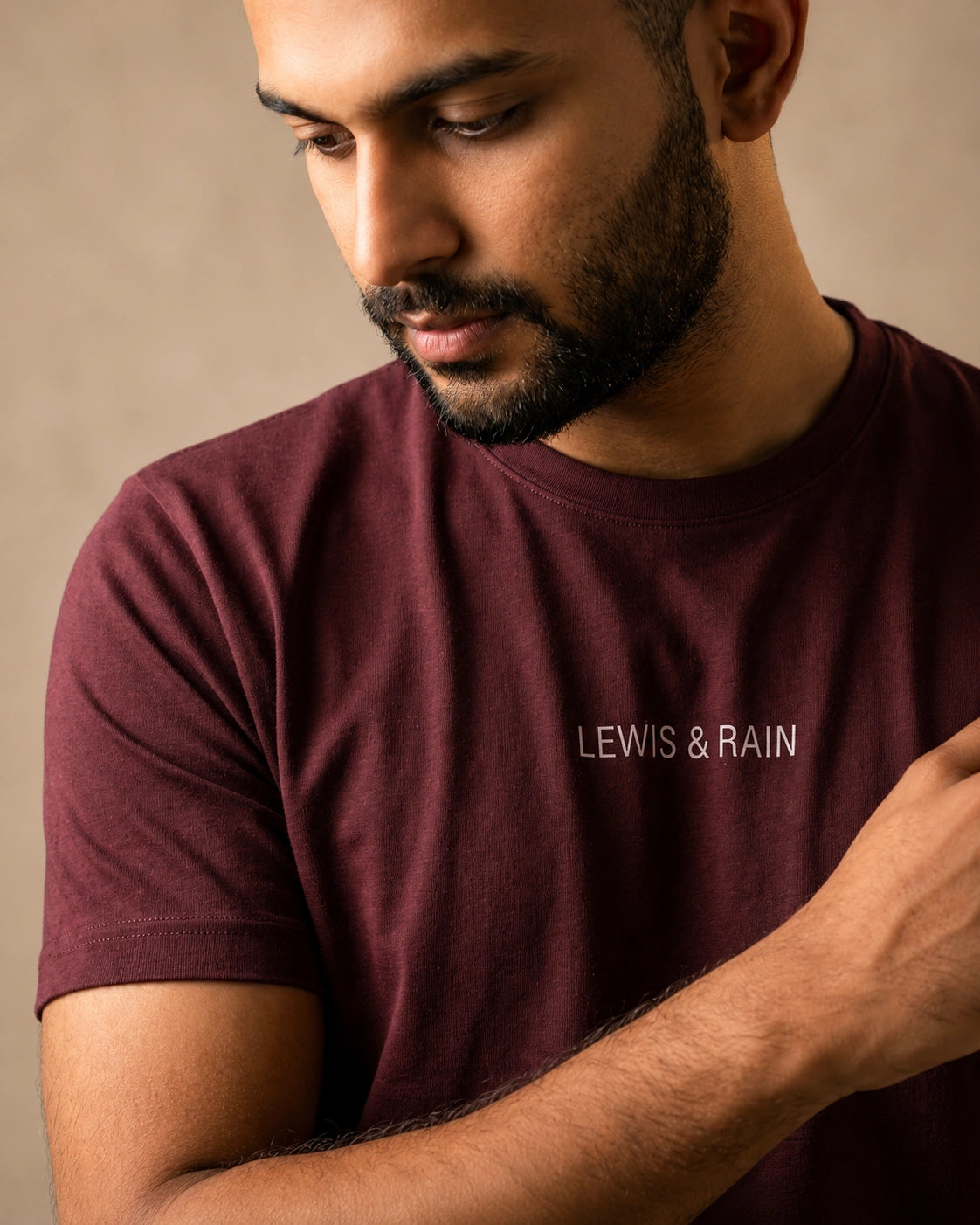 Maroon Daydream Tee