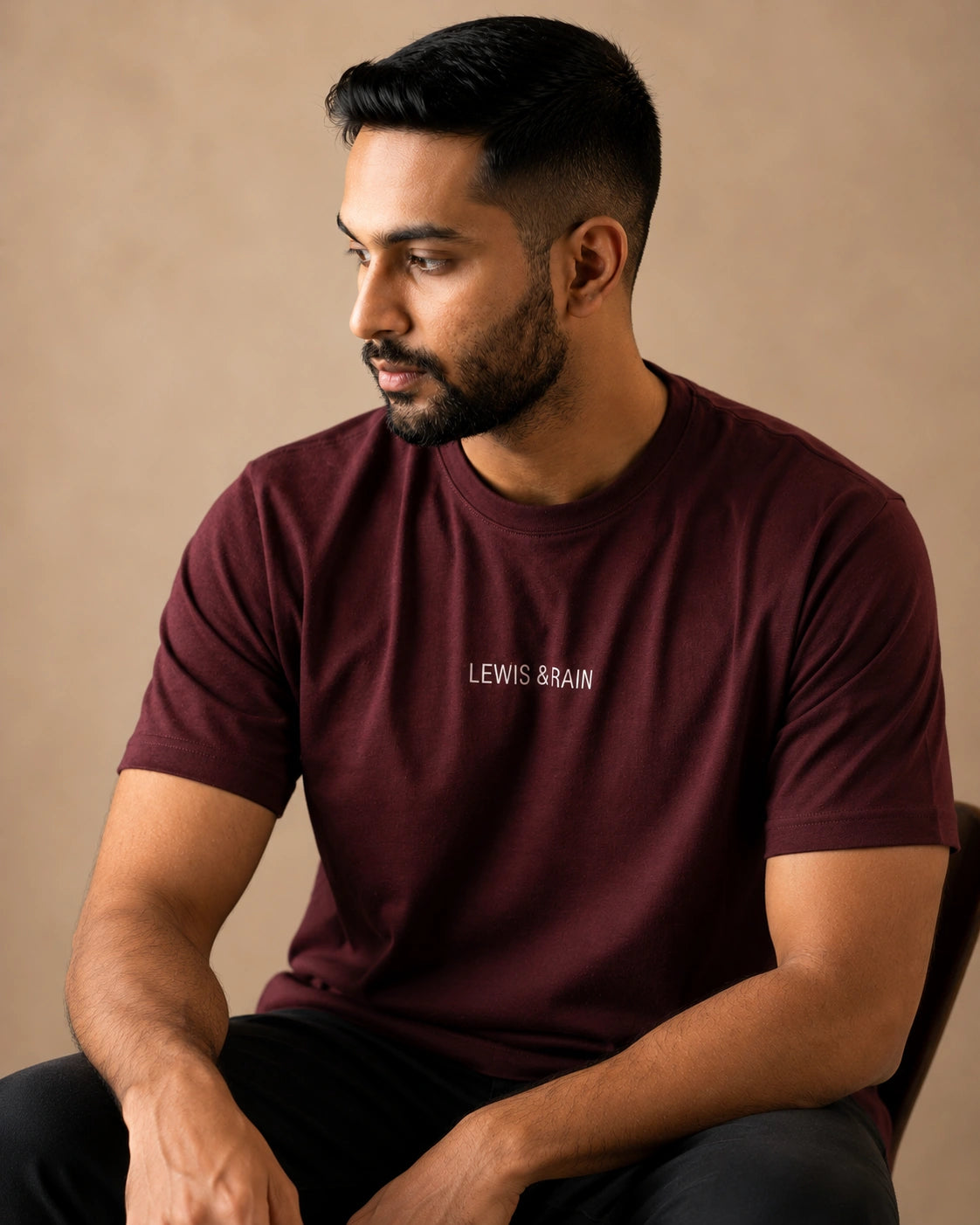 Maroon Daydream Tee