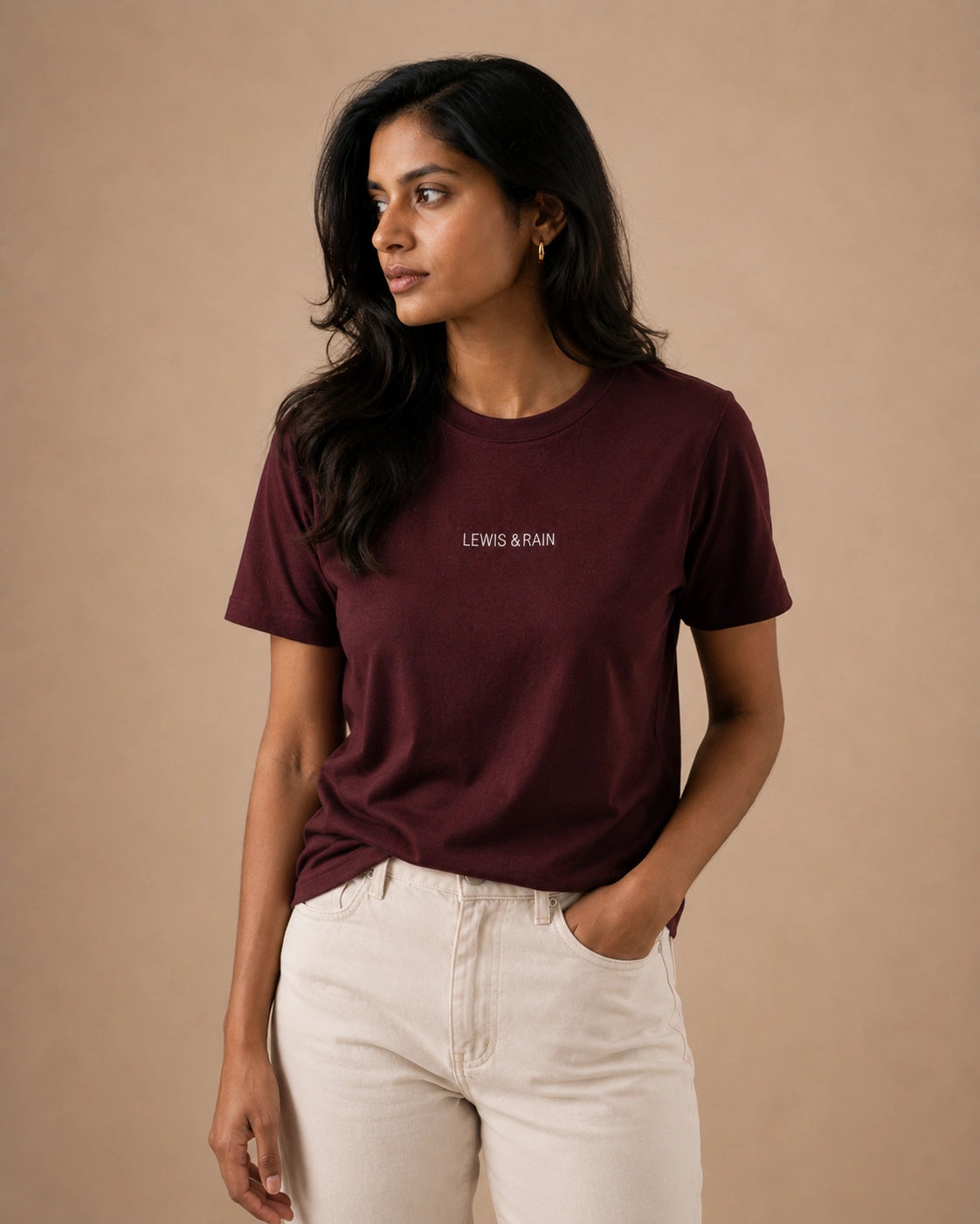 Maroon Daydream Tee