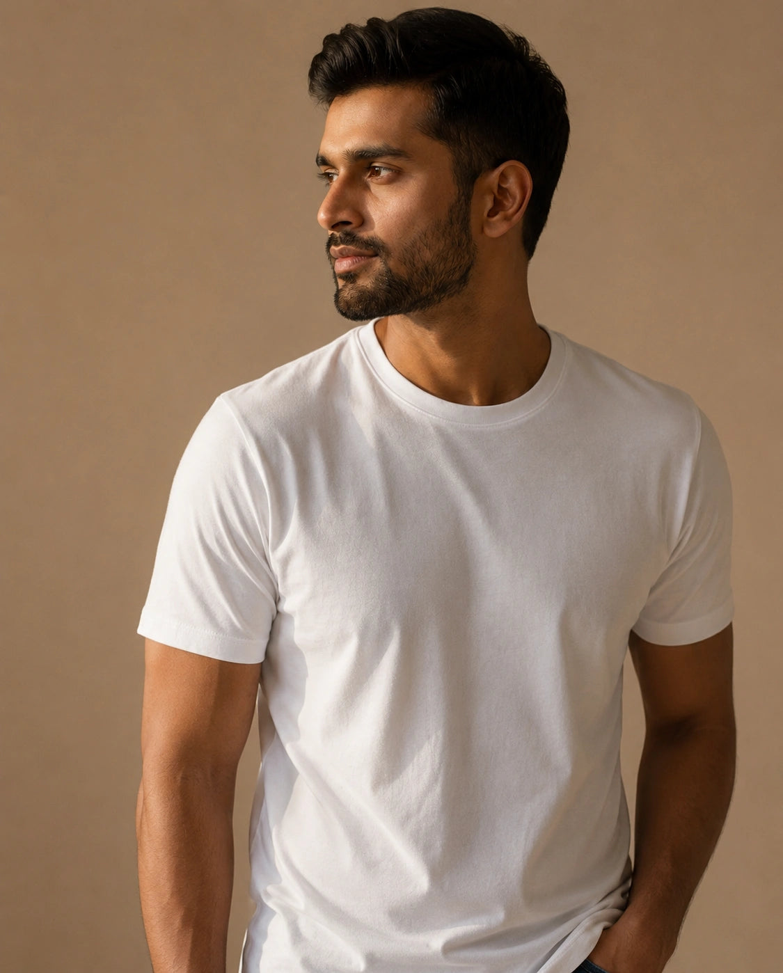 White Blank Tee