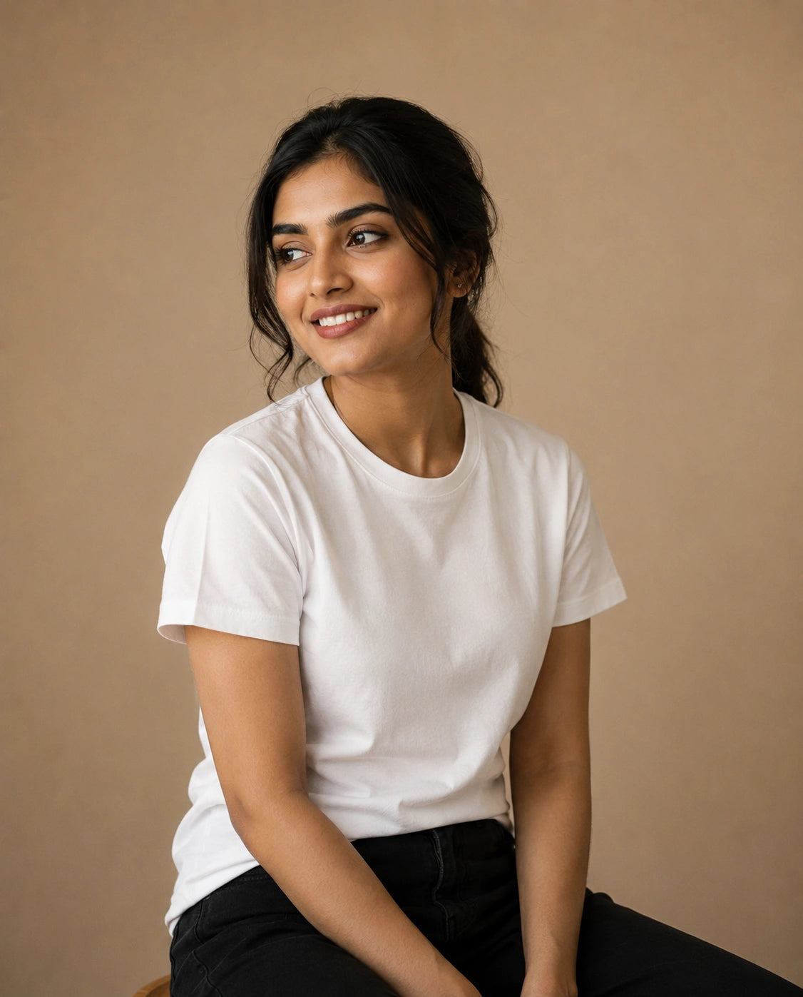 White Blank Tee