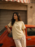 Beige Bare Tee