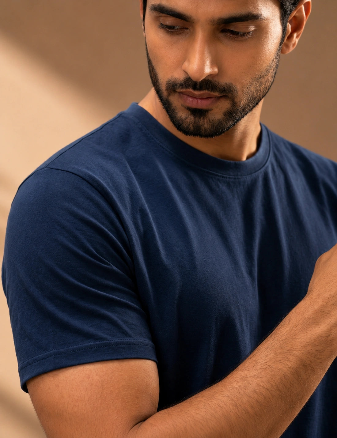 Navy Whisper Tee