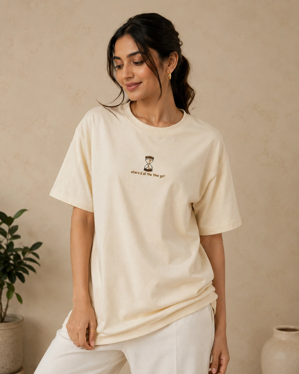 All the Time Unisex Terry Oversized Tee