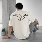 Flying Bird Oversized Tee