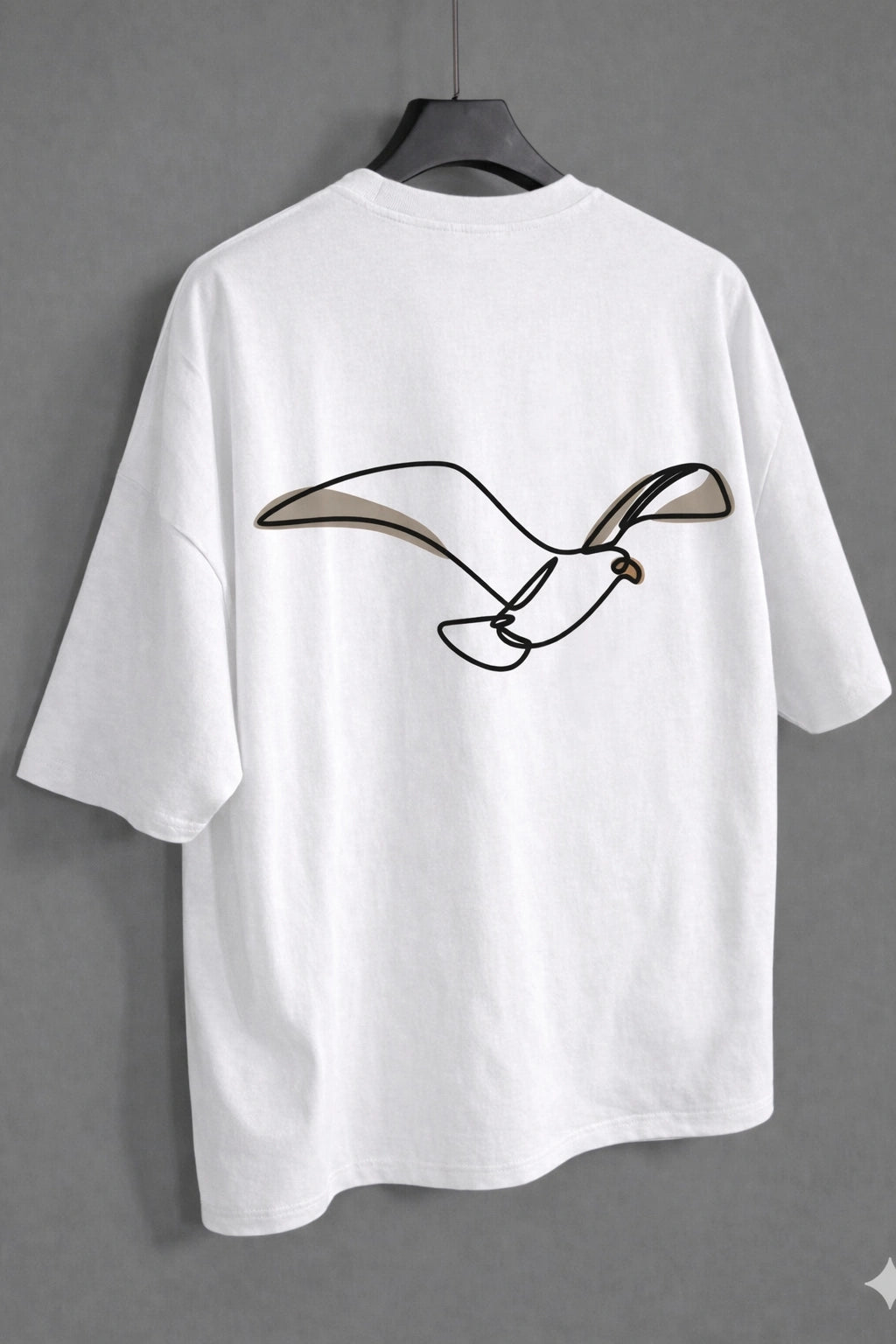 Flying Bird Oversized Tee
