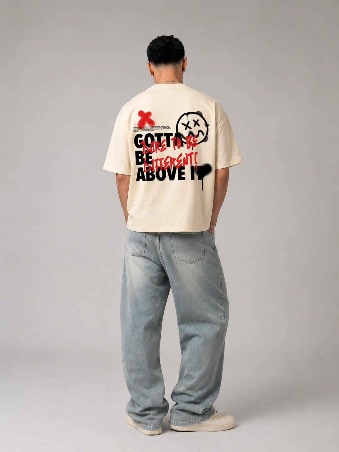 Dare to be different Terry Oversized Tee