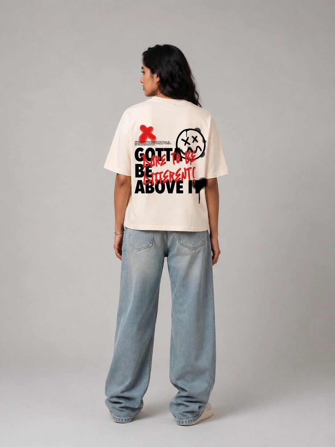 Dare to be different Terry Oversized Tee