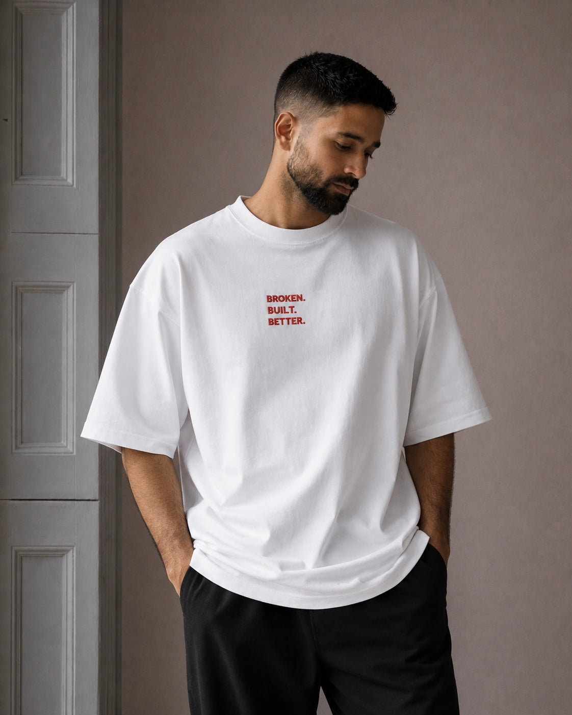 Broken Built Better Terry Oversized Tee