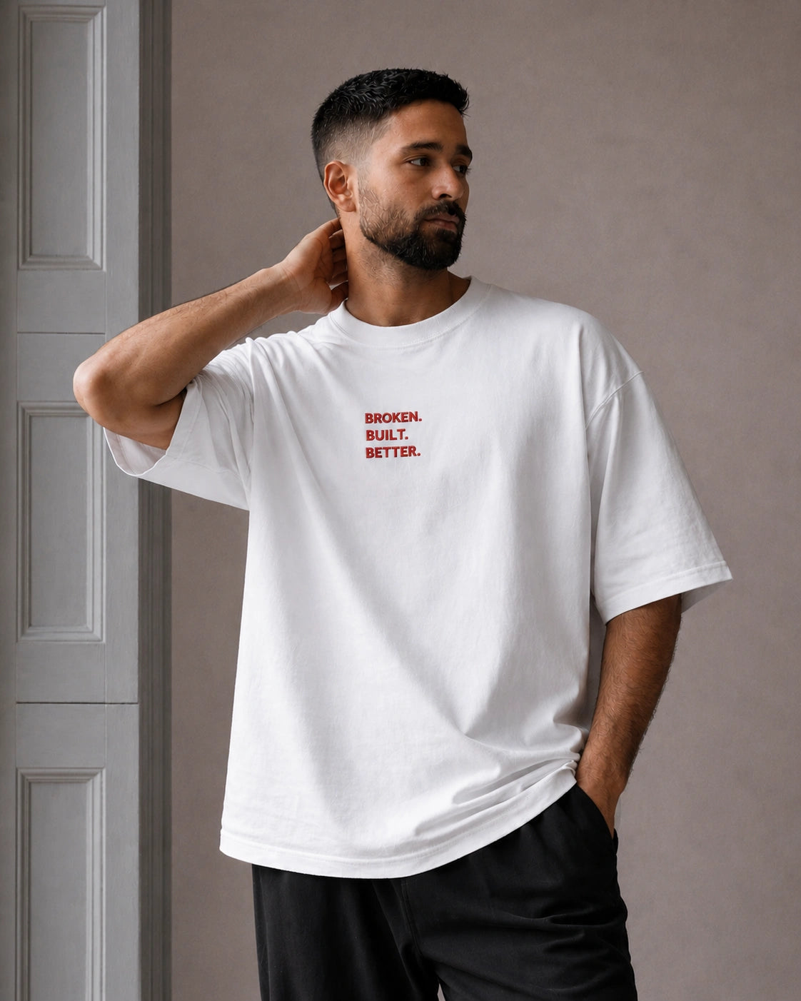 Broken Built Better Terry Oversized Tee