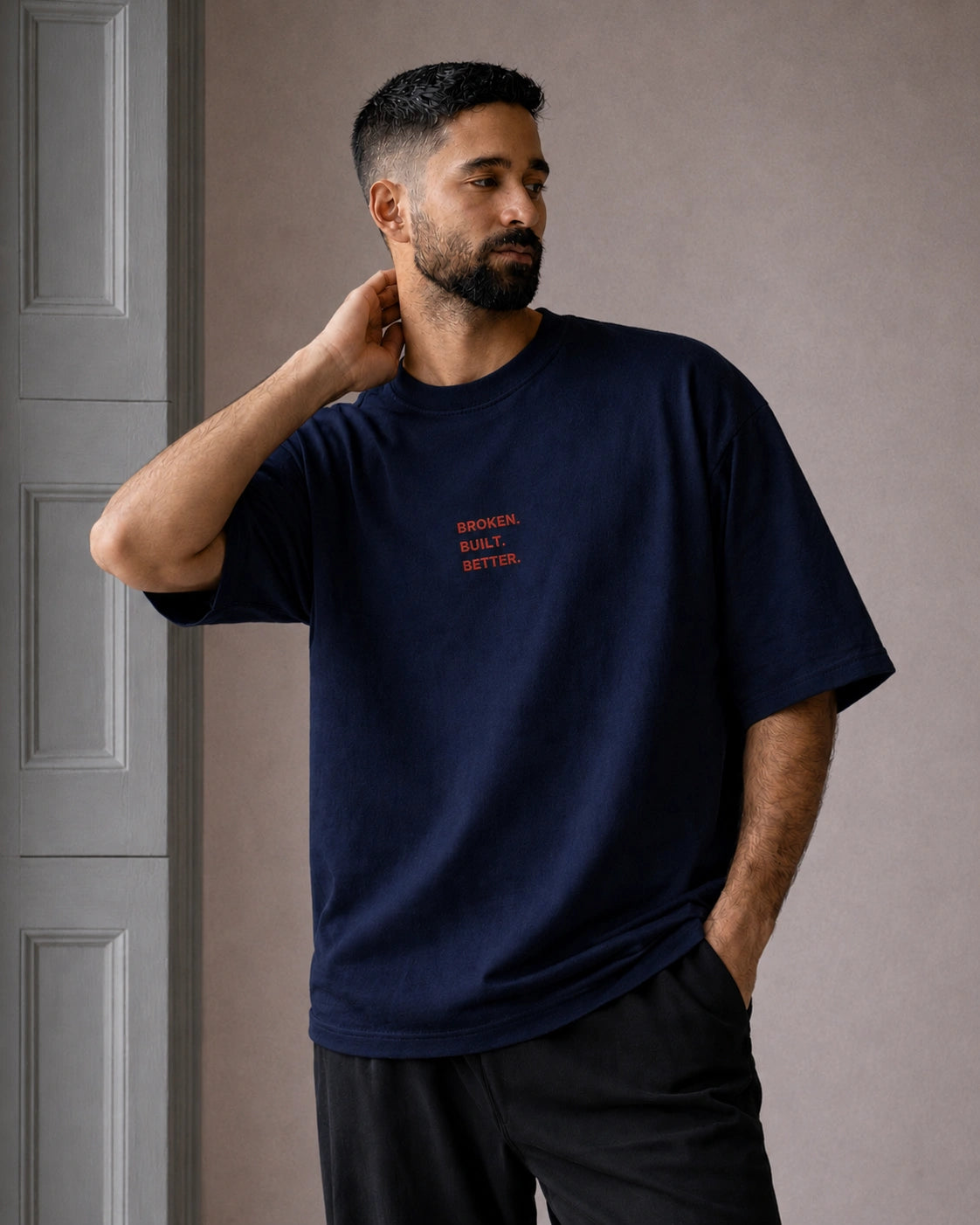 Broken Built Better Terry Oversized Tee