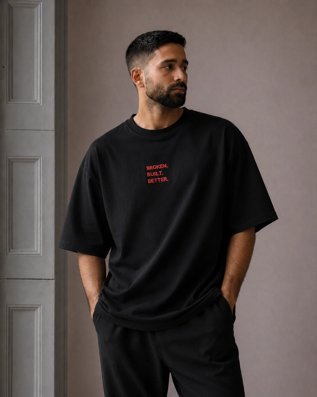 Broken Built Better Terry Oversized Tee