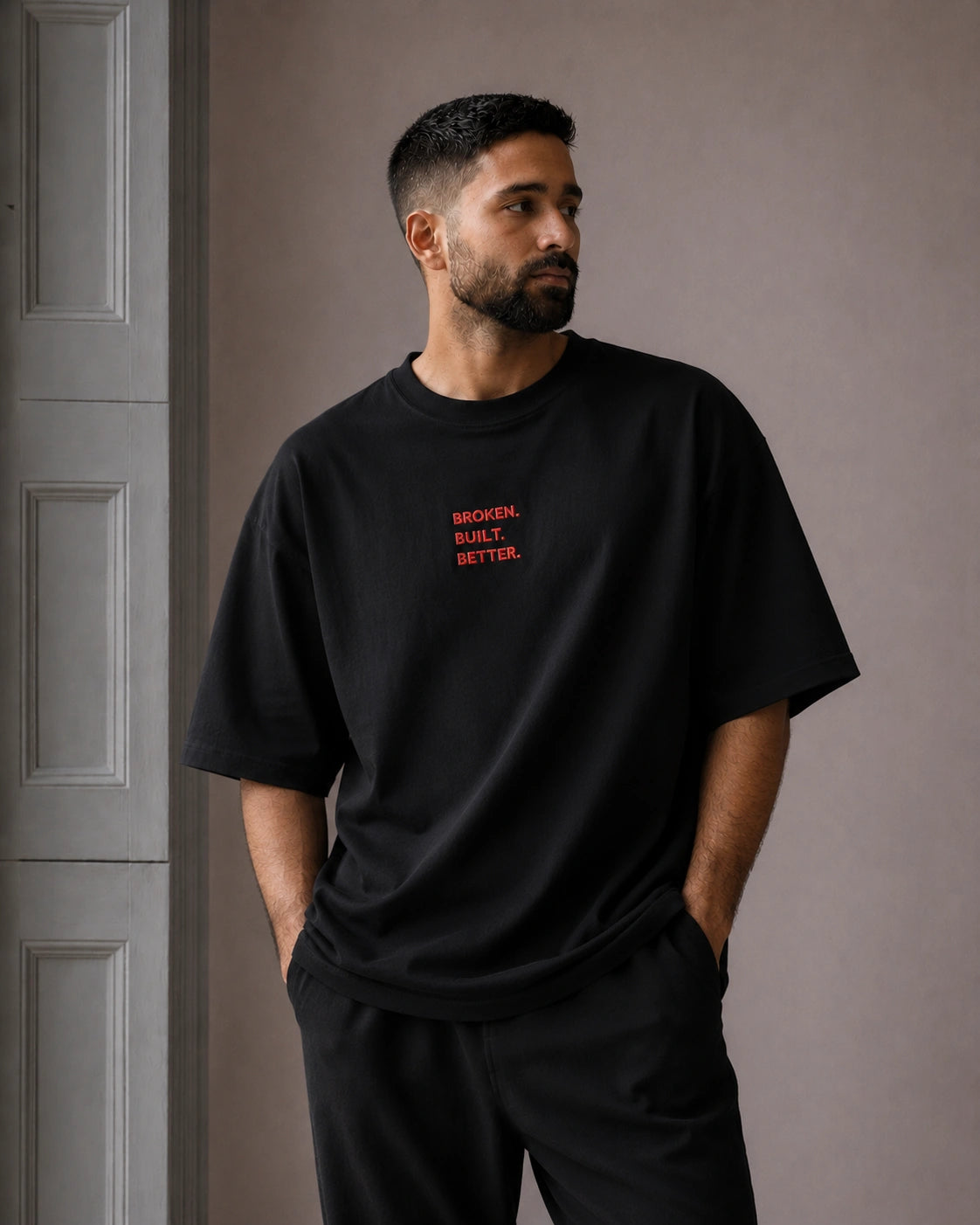 Broken Built Better Terry Oversized Tee