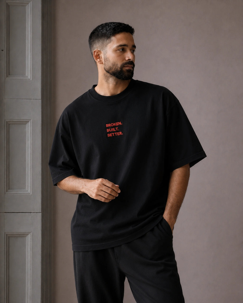 Broken Built Better Terry Oversized Tee