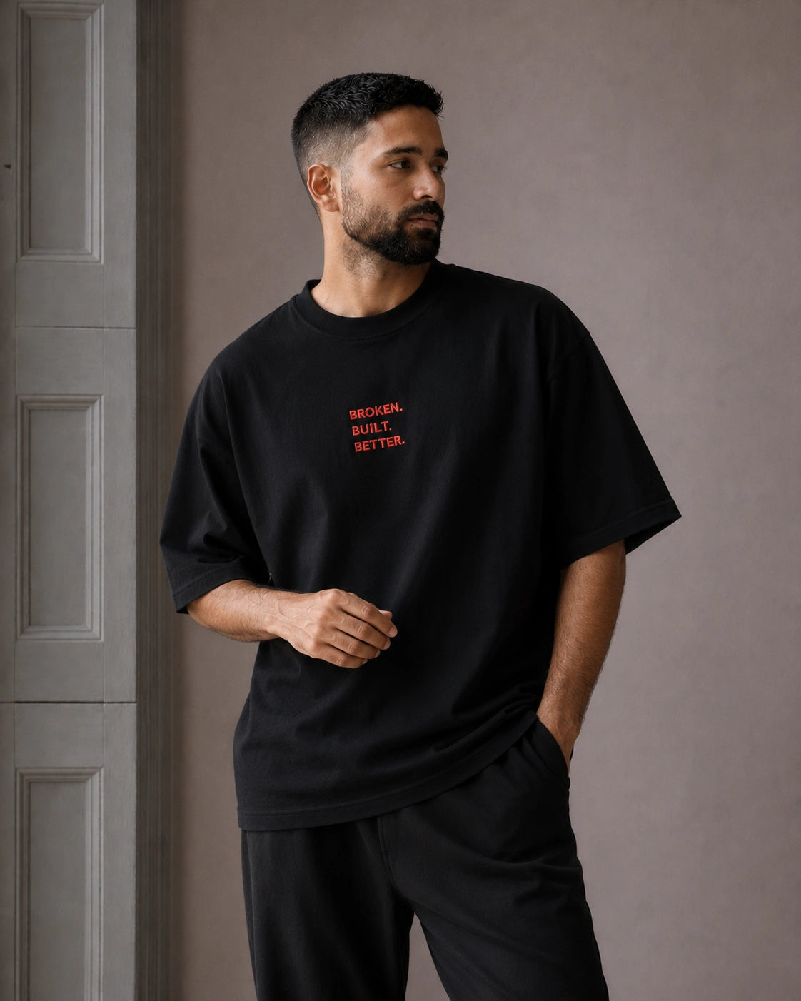 Broken Built Better Terry Oversized Tee