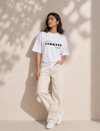 Command Terry Oversized Tee (White)