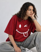 Wink Oversized Tee