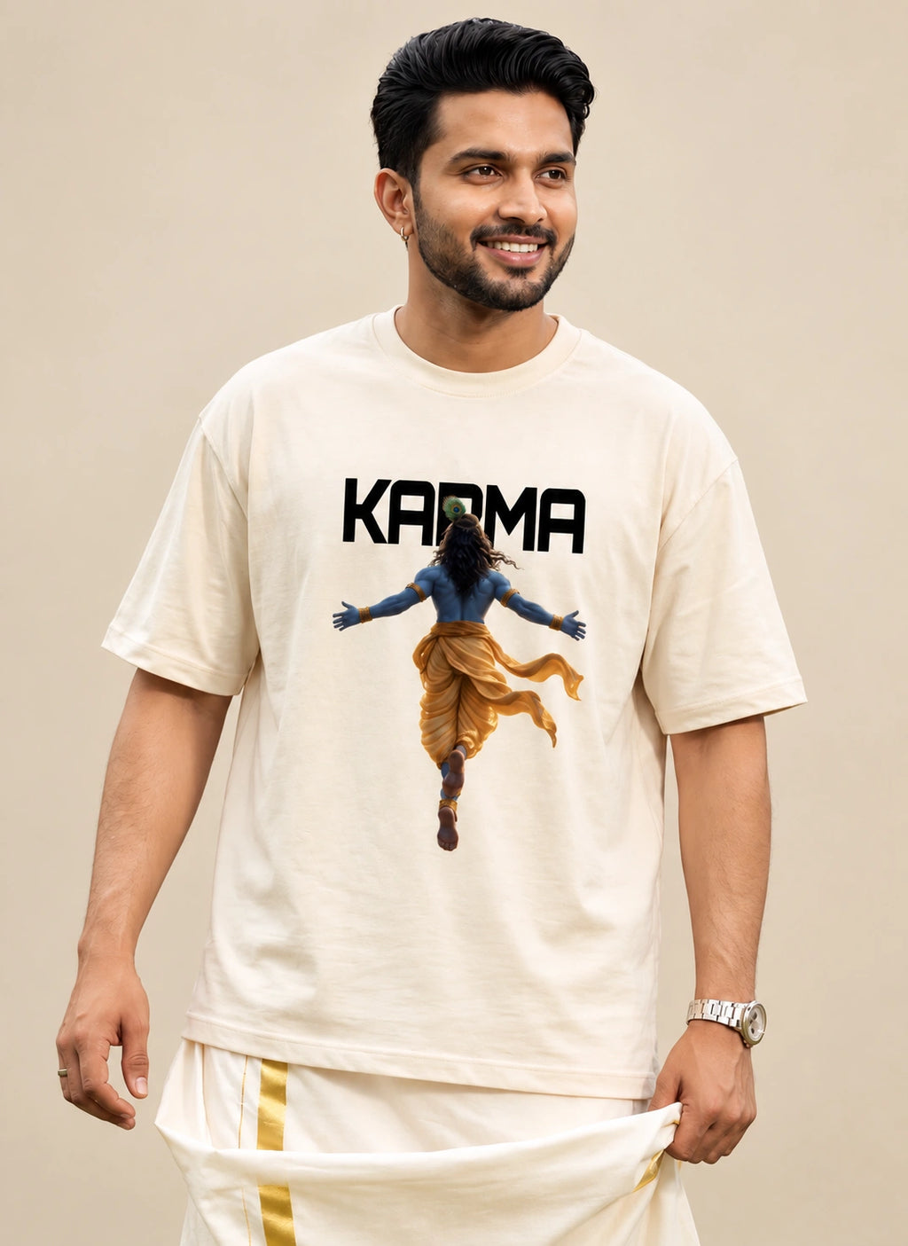Karma Unisex Oversized Tee