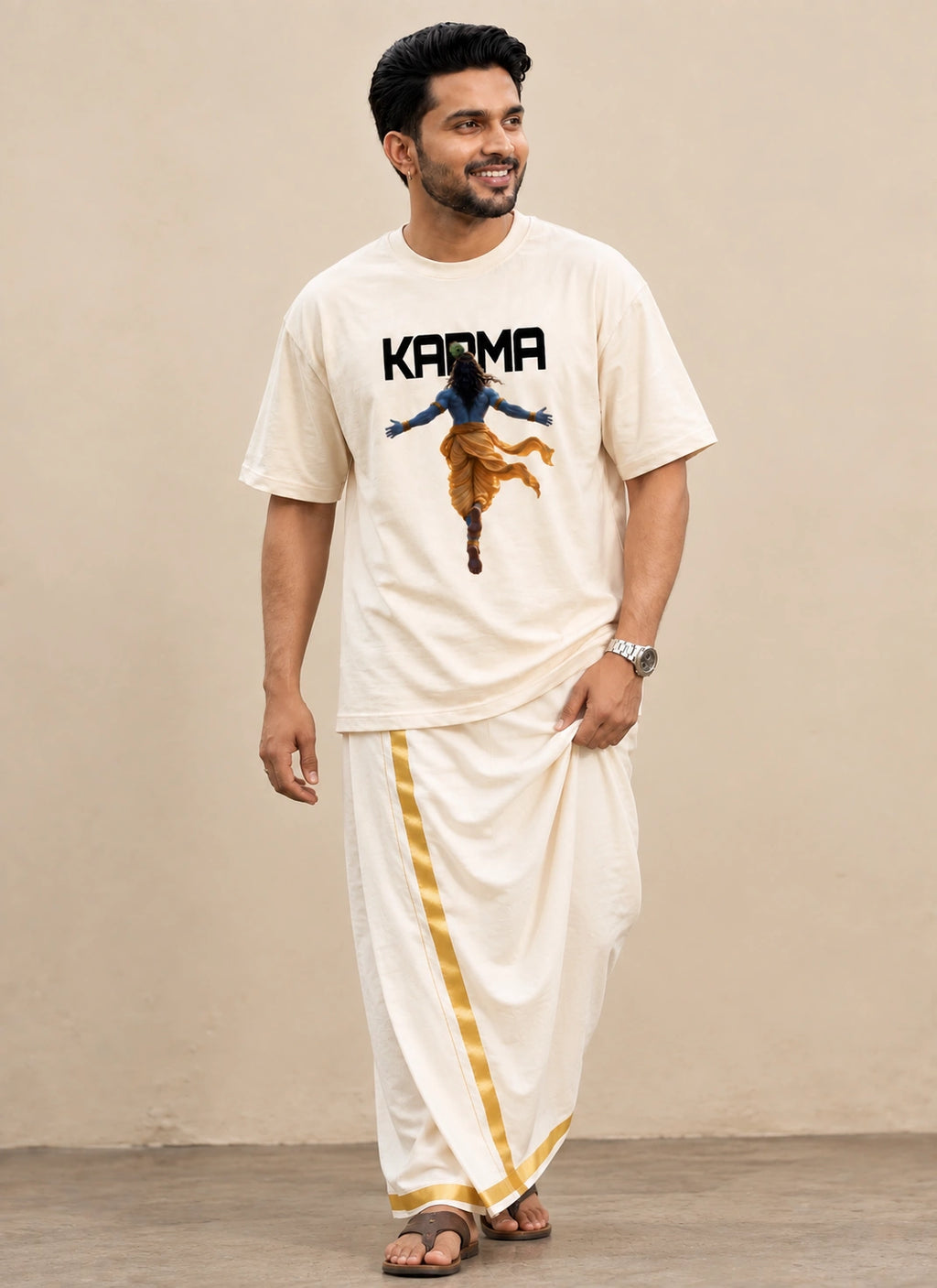 Karma Unisex Oversized Tee