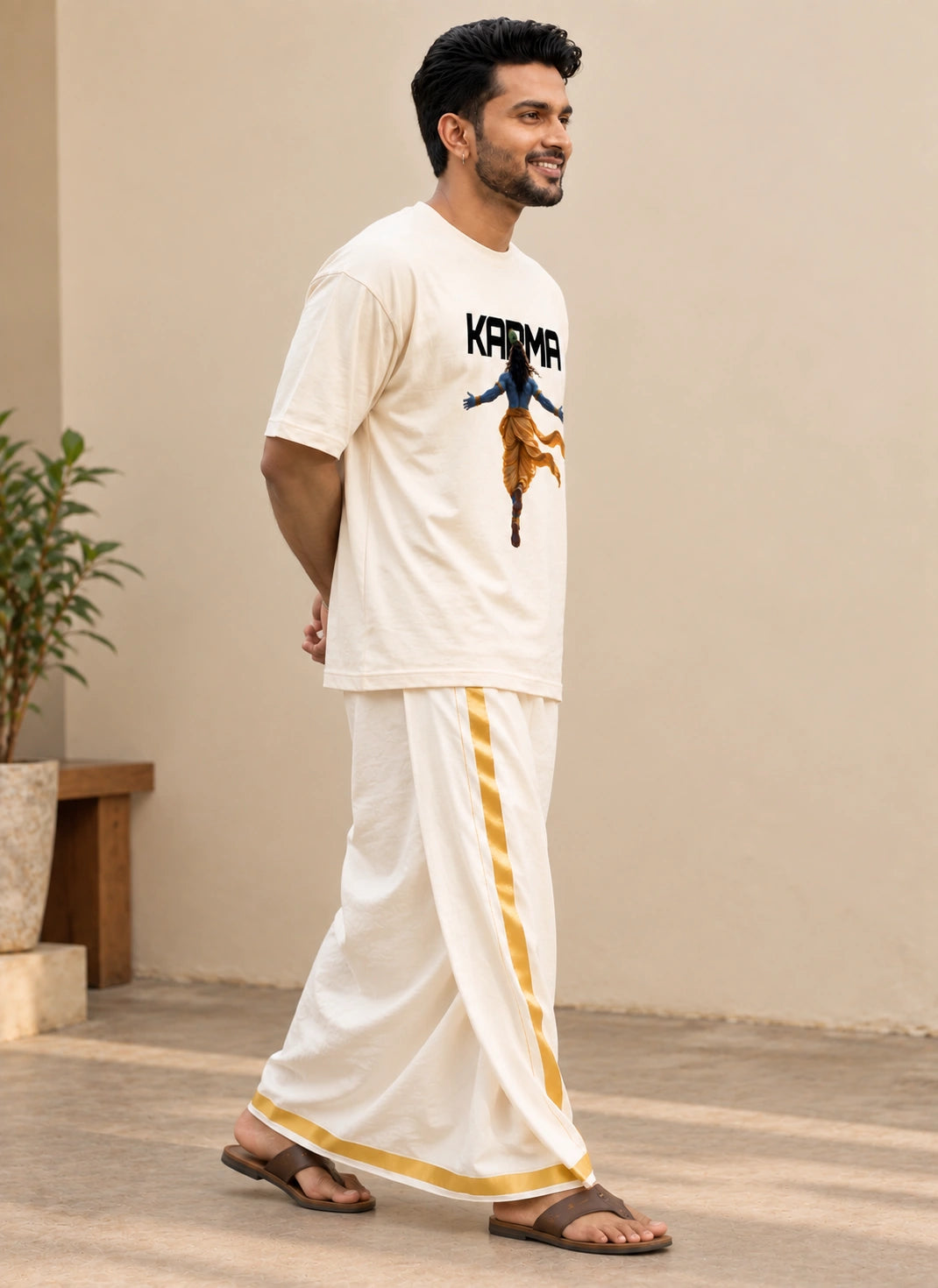 Karma Unisex Oversized Tee