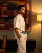 Kerala boat Unisex Oversized Tee